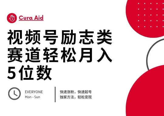 视频号励志类赛道快速涨粉500+，快速起号，轻松变现月入过W-网创小站